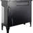 Electric Fireplace 24 Inch Three Sided Glass - 1500W Heat Output, 11 Temp Options, 4 Flame Colours, 5 Brightness Levels, Infrared Quartz Heating, Freestanding, Easy To Install, Remote 24"