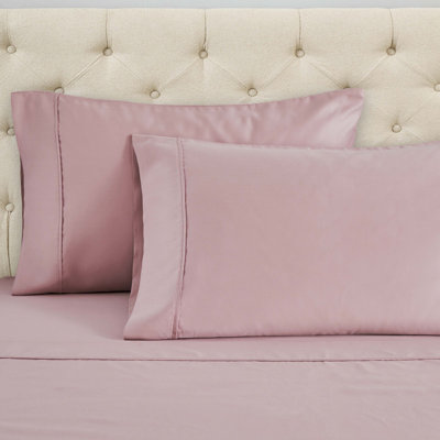 1500 Thread Count Ultra Soft Cotton Blend Sateen Pillowcase Set