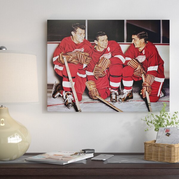 detroit red wings lamp