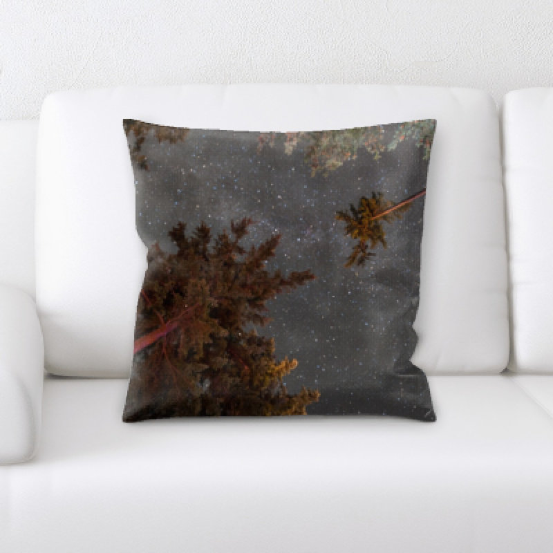 Microsuede Throw Pillow