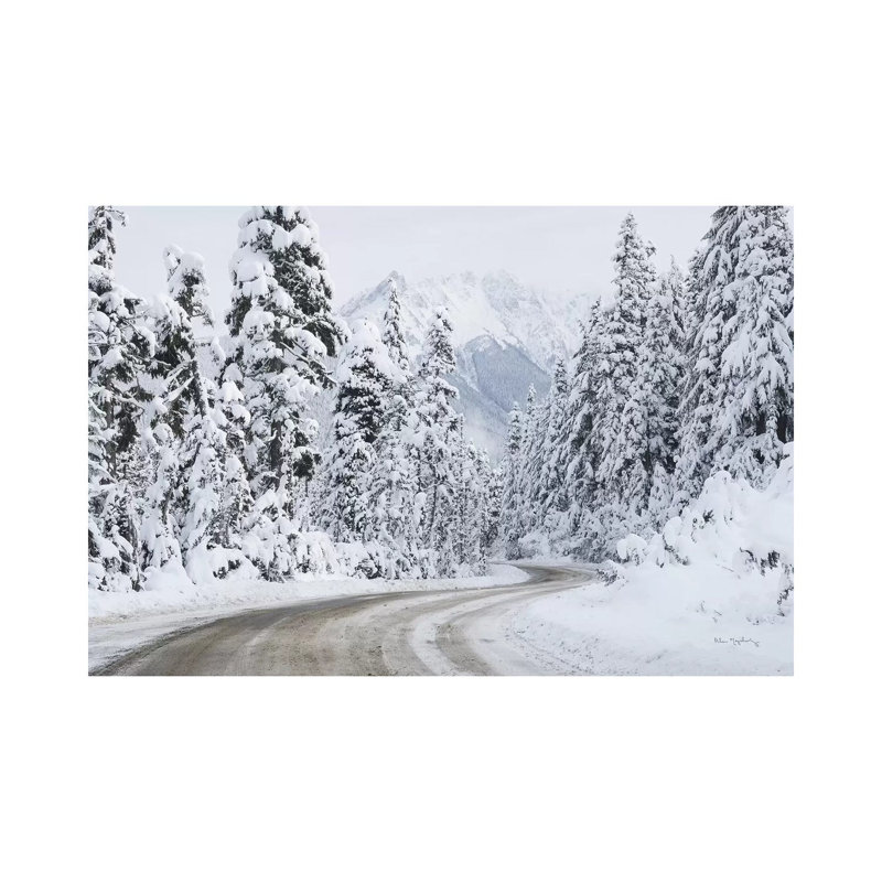 Mount Baker Highway I by Alan Majchrowicz - Painting on Canvas, Wrapped Canvas, 66.04cm H x 101.6cm W x 3.81cm D