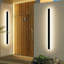 Applique murale à DEL en aluminium Jeramie-489078841