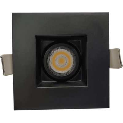 Perlglow 2" Square White 5W ‎400 Lumens 5CCT Gimbal Light