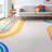 Shanea Border Arch Multi Color Modern Geometric Flat-Weave Rug-96269872