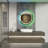 Naiha Aluminium Frame Circle Wall Mirror-1209272090