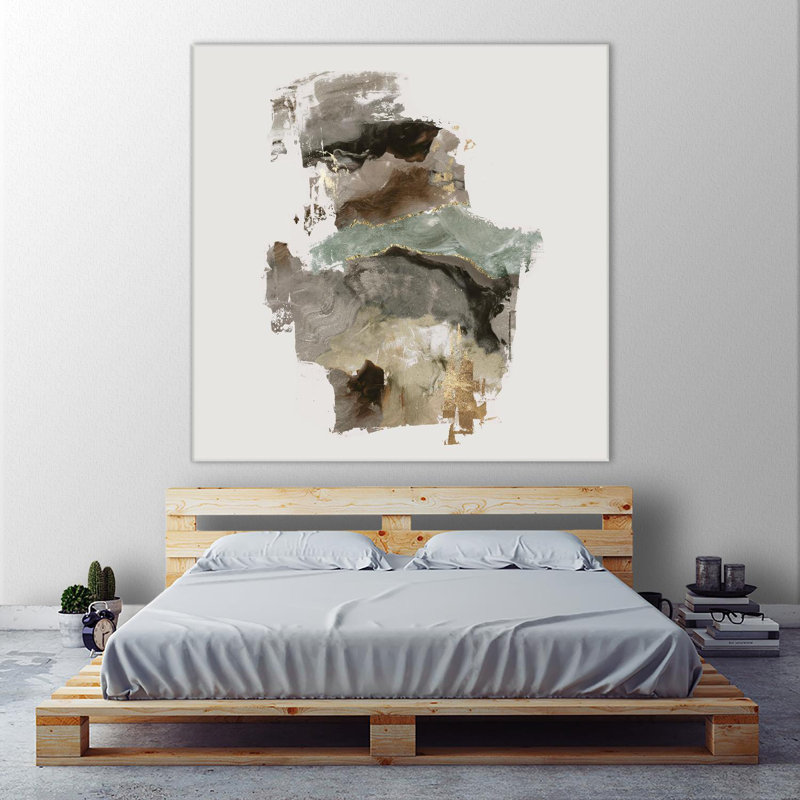 «Return To Spring», reproduction d'art sur toile géante 54 po x 54 po, H 72 po x l 72 po x P 1,5 po