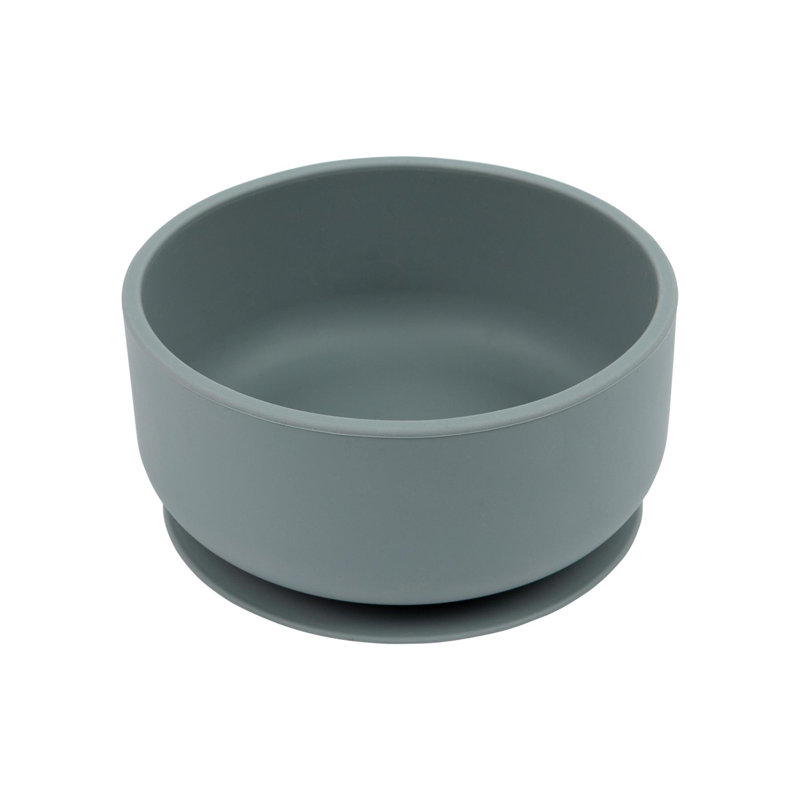 Tiny Dining - Baby Silicone Suction Bowl, Grey