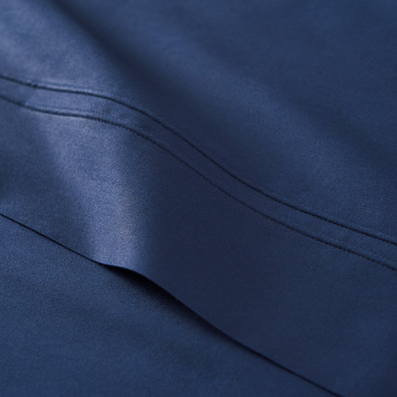 Triomphe Flat Sheet, King Flat Sheet, Celeste