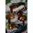 Resin Multi-Level Rock Fountain with LED Light