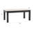 Rectangular Teak and Marble Coffee Table-120200465