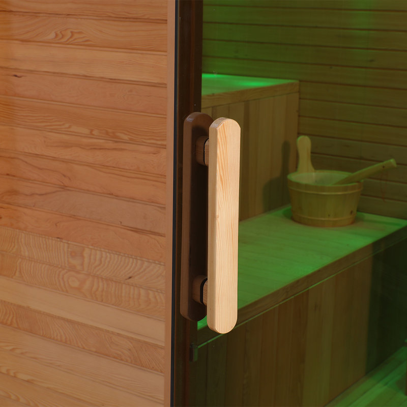 Sauna à vapeur traditionnel en cèdre rouge Anyi