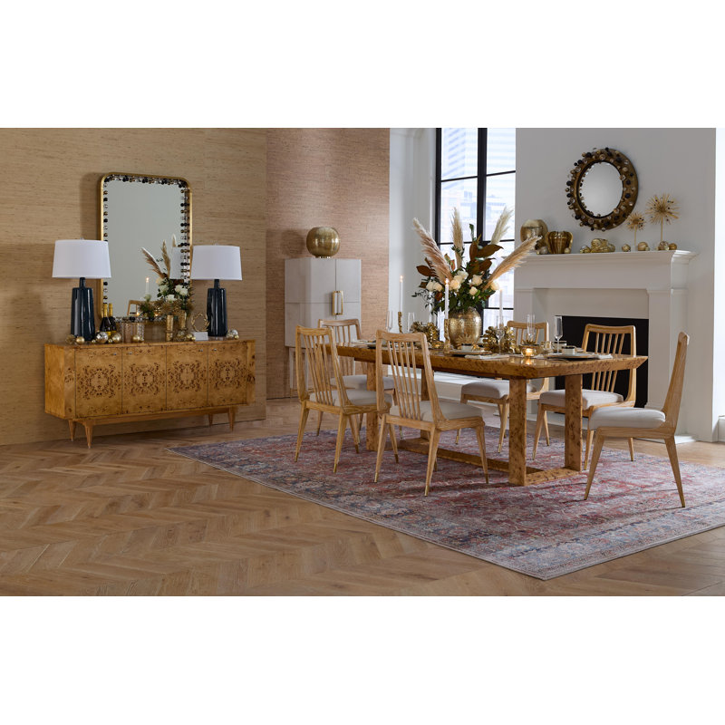 Fiona Upholstered Dining Chair, Natural