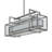 42" Long Nelson Oblong Pendant