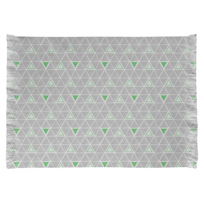 Chenille Geometric Indoor Rug