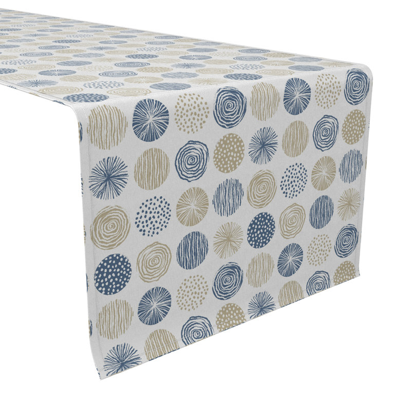 Rectangular Cotton Twill Table Runner