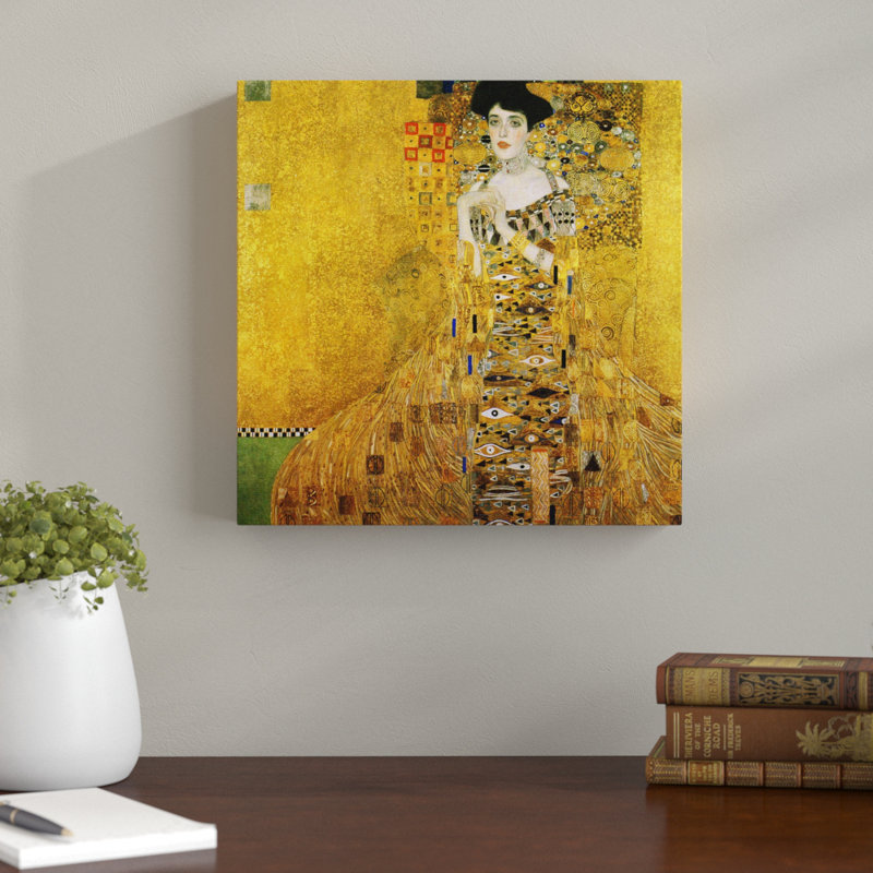 Gustav Klimt - Wrapped Canvas Painting, 76cm H x 76cm W