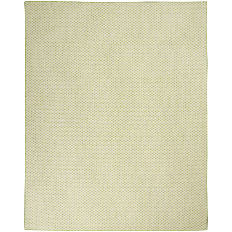 Tapis intérieur / extérieur vert Mccune, Rectangulaire 3 pi x 5 pi