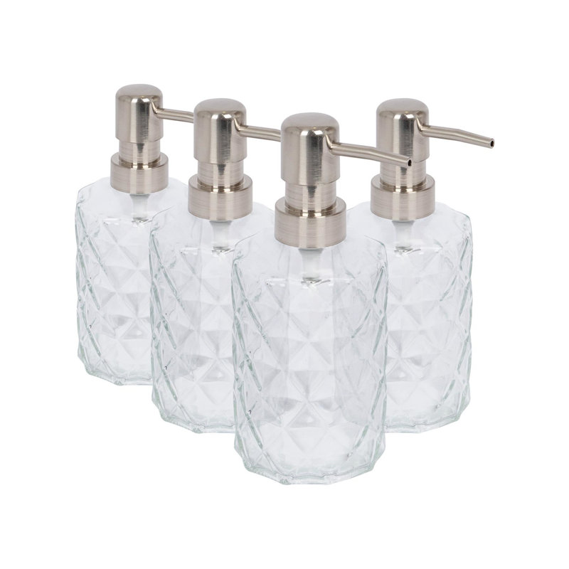 Prism Glass Soap Dispensers - 330ml