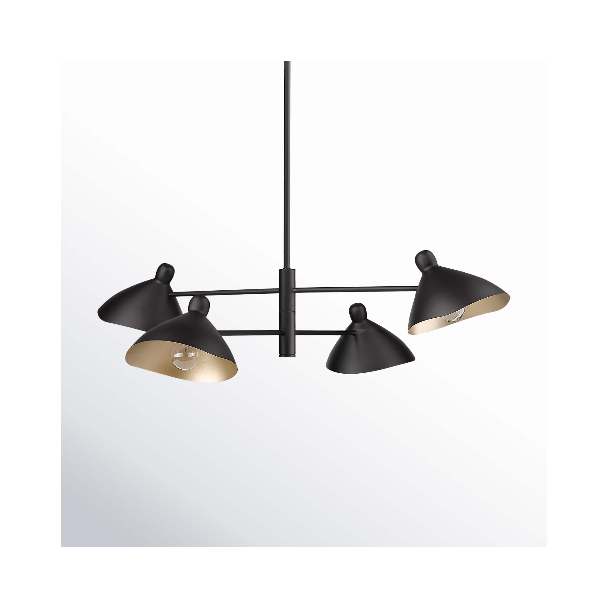 Warhol 4 - Light Metal Dimmable Chandelier