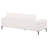 Marasia Chenille Upholstered Track Arm Sofa Ivory