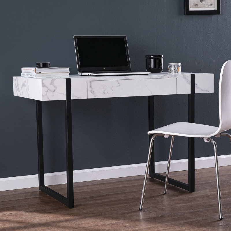 Modern Faux Marble Desk