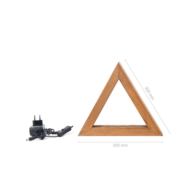 Lampe de bureau en bois massif Bellamore
