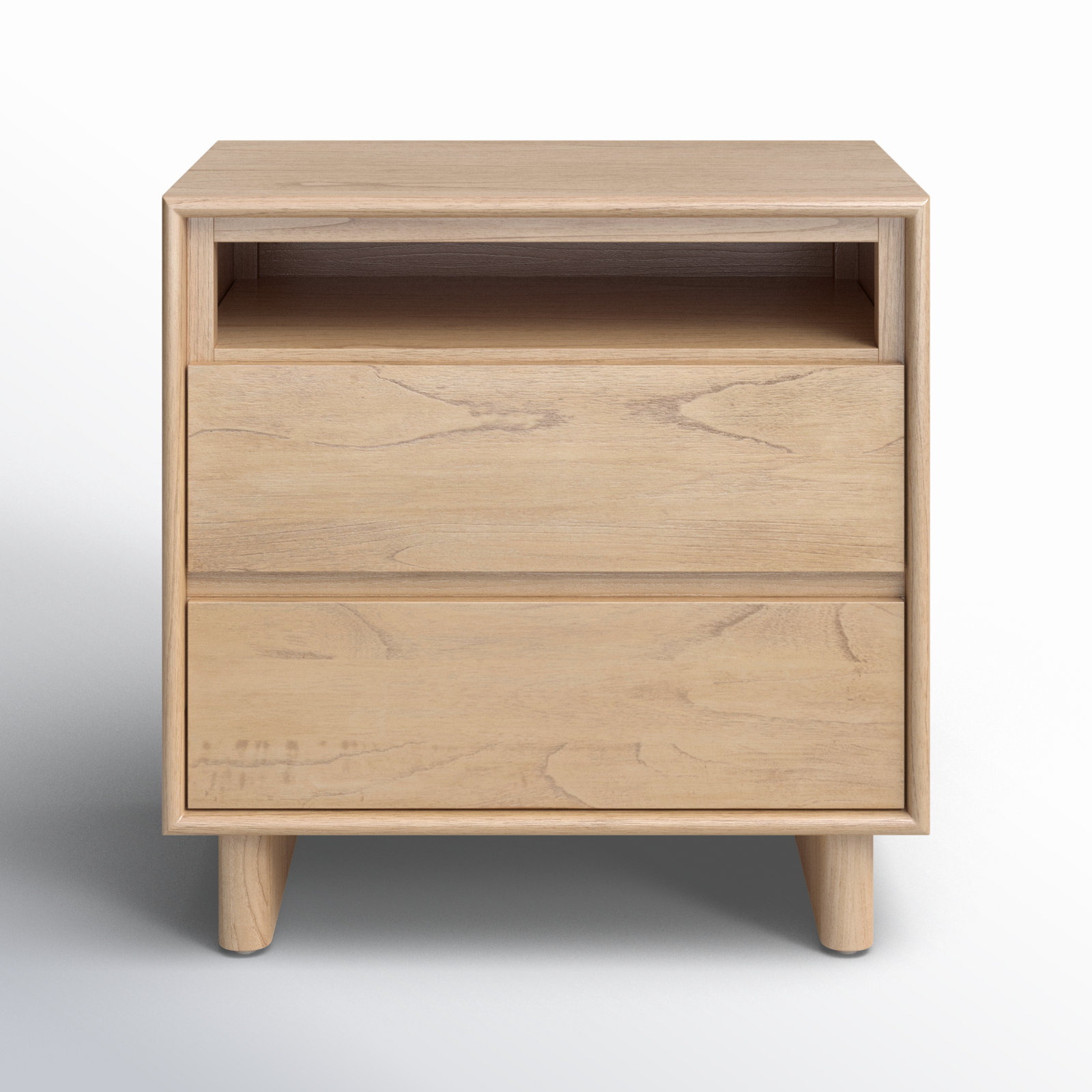 Soleil Nightstand, Blonde Oak