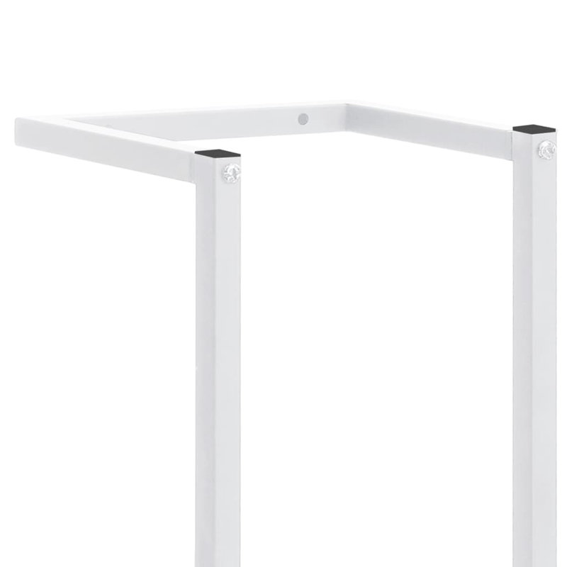 Parris 95cm Wall Towel Bar, White