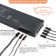 LED Electronic Transformer  Black Led Driver With 6 JST ports and Plug in
