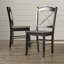 Chaise d'appoint à dossier en croix Castellon-1649172167