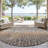 Machine Washable Indoor/Outdoor Chantille ACN2406 Abstract Rug-802214296
