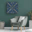 «Motif On Blue IV» sur toile-31819821
