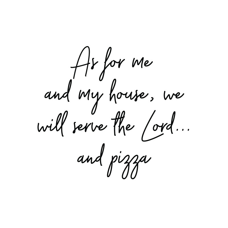Serve Pizza - Wrapped Canvas Print, 76cm H x 76cm W x 3.8cm D