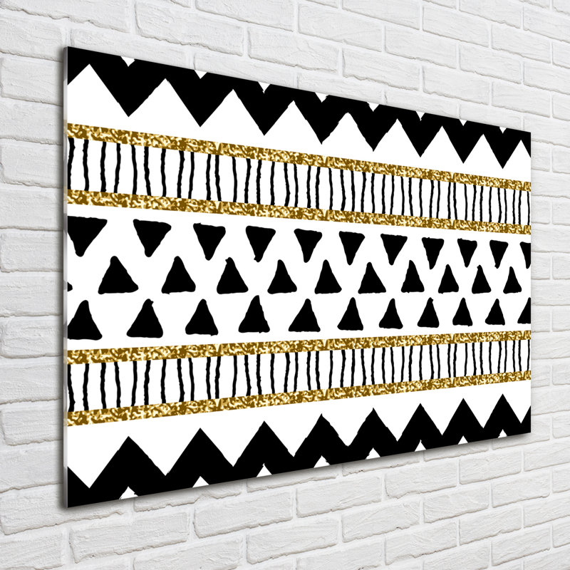Ethnic Background - Unframed Art Prints on Glass