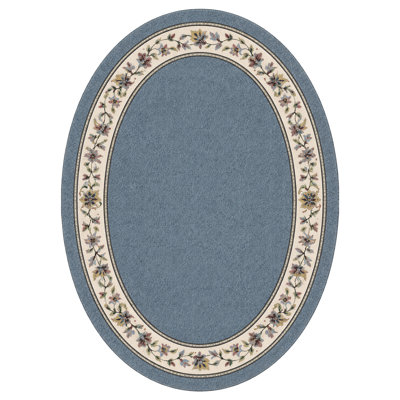 Alminus Symphony Lapis Floral Area Rug