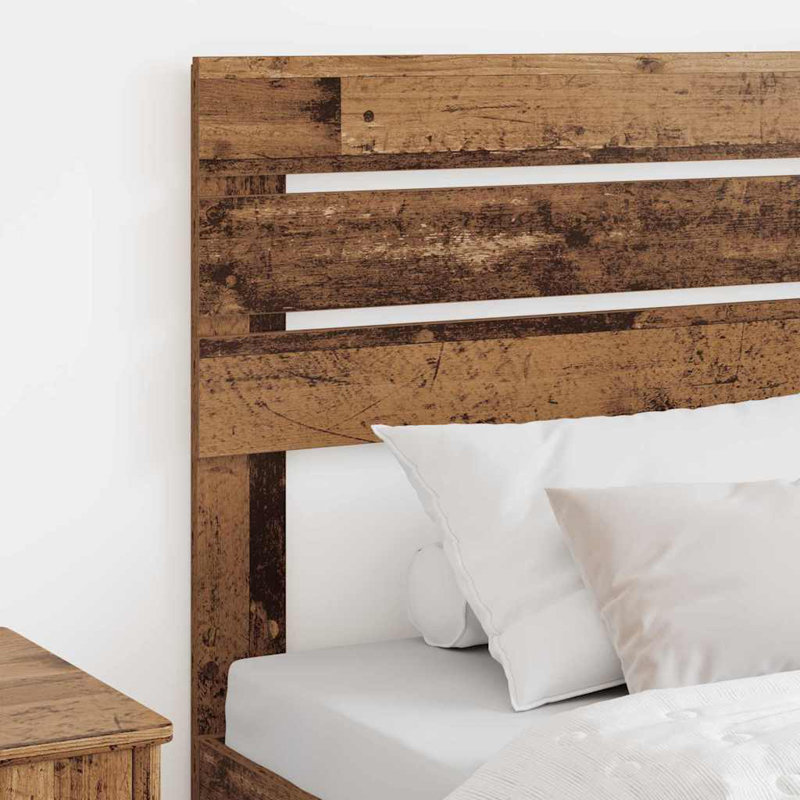 Headboard, European Toddler (80 x 160 cm), Old Wood