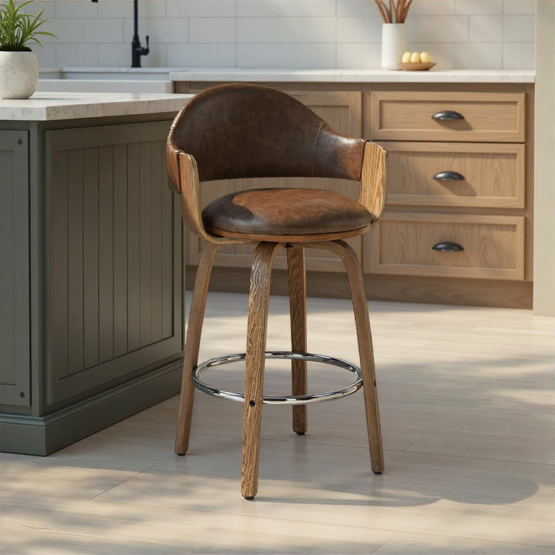 Swivel Yes Bar Stool, Mocha Haven, Tundra, 67.1cm