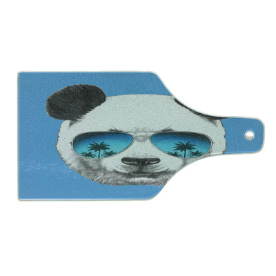 East Urban Home Glass Sunglasses Cutting Board