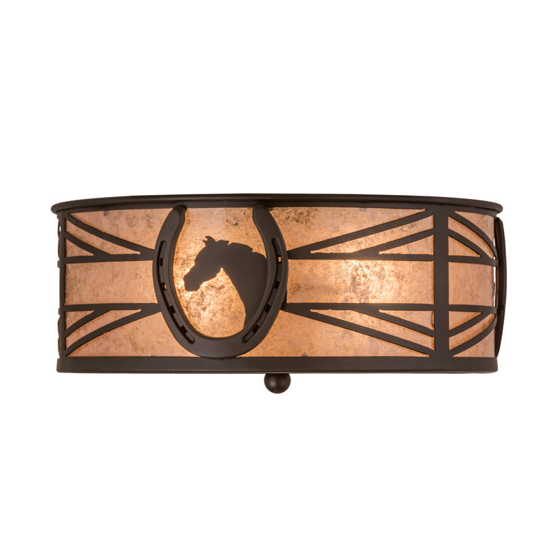 Rustic Lodge 2 - Light Flush Mount