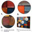 Carreaux colorés de couleurs terre V - art mural mosaïque Boho pour le salon-1534582275-1534582517