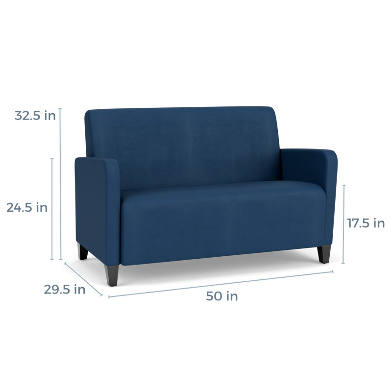 Causeuse de réception Ravenna, Patriot Plus Blue Ridge, Bois noir
