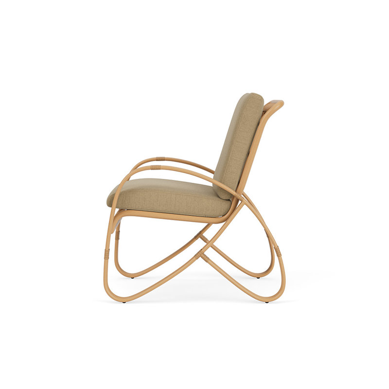 Riviera Outdoor Armchair, Loveboat Saffron