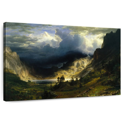 Alvord Storm In Rocky Mountains Mt. Rosalie
