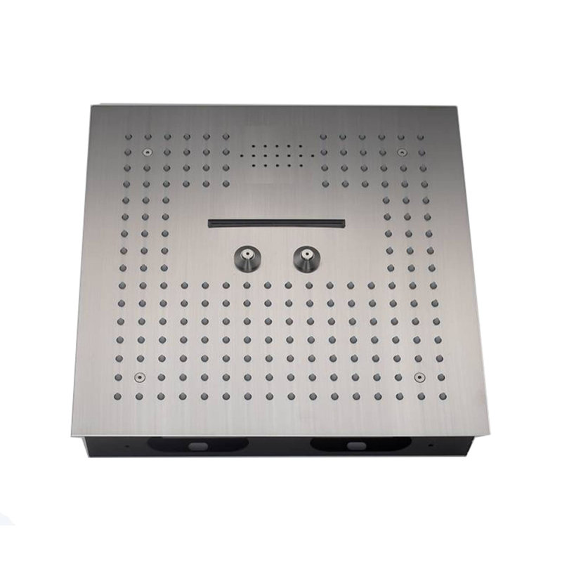 Full/Standard Fixed Shower Head 2.5 GPM GPM with Self-Cleaning