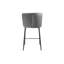 Mireille Upholstered Adjustable Height Counter Stool with Metal Frame-1212140444-1212140445