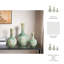 Ensemble de 3 vases décoratifs en céramique et grès-117258552