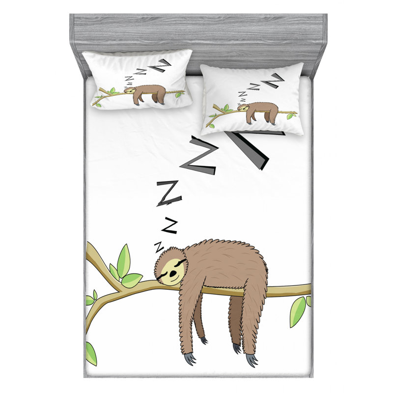 Microfiber Sheet Set, Queen Sheet Set + Fitted Sheet + 2 Pillowcases