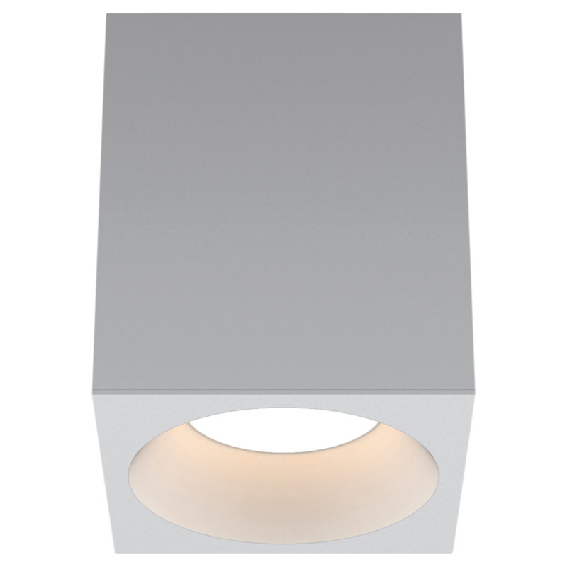 Kos LED Outdoor Flush Mount, Textured Black, 130
