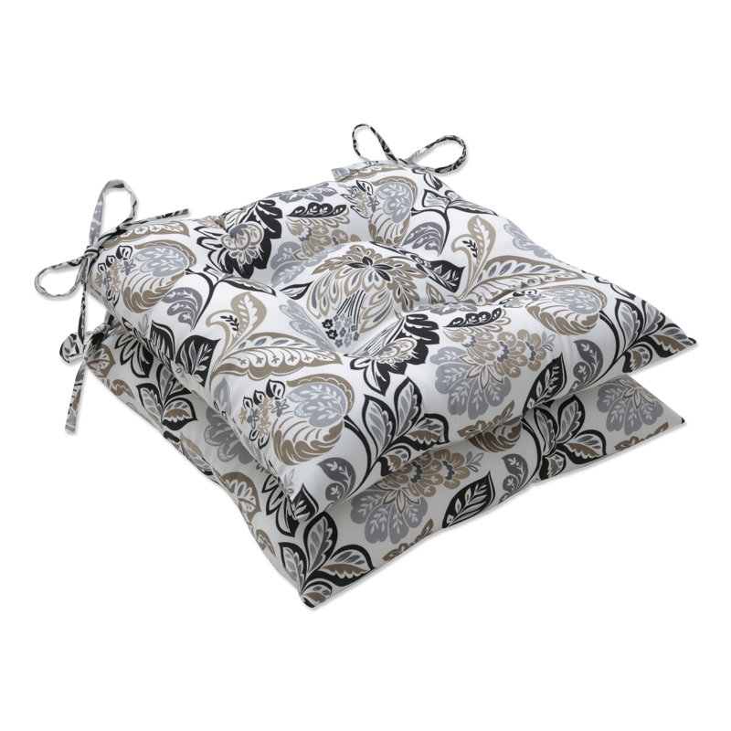 Coussin de coussin d'intérieur Dailey, Noir