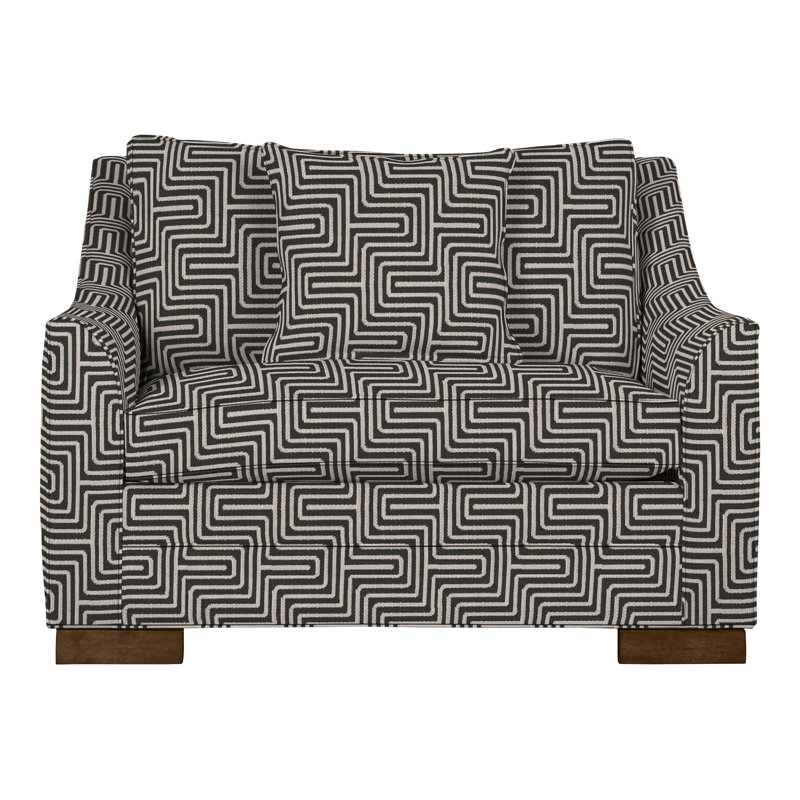 Chaise et demi 50,5 po Nicholas, Perigold Onyx, La Havane